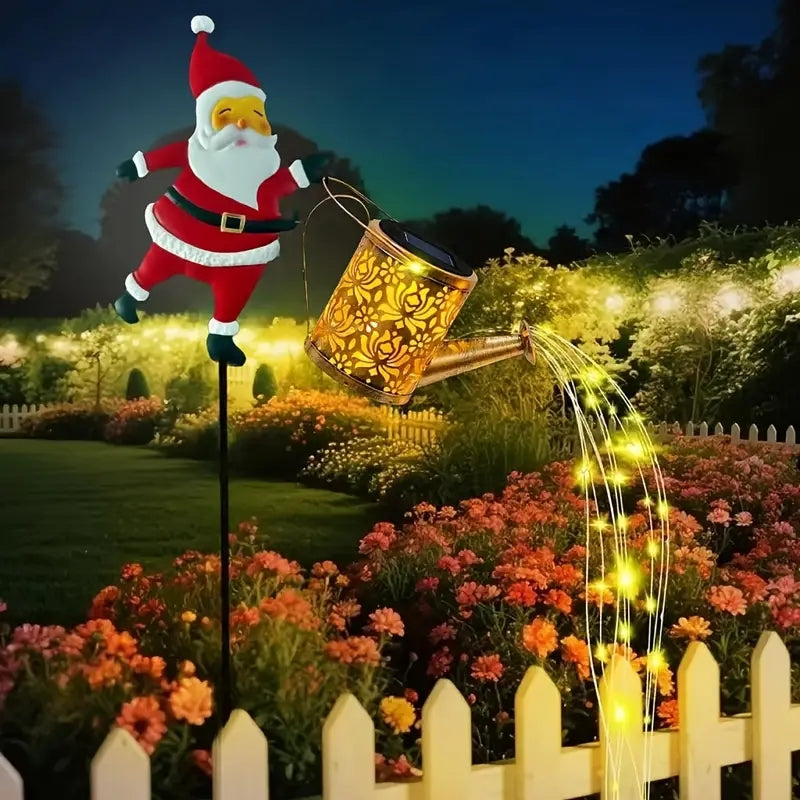 Solar Watering Can Garden Lights