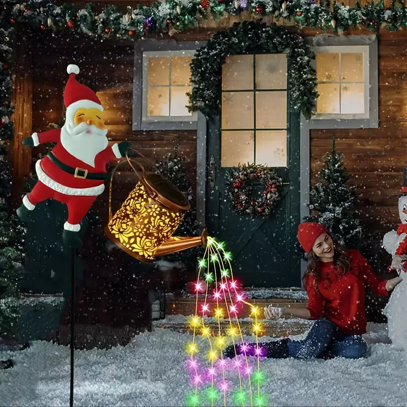 Solar Watering Can Garden Lights